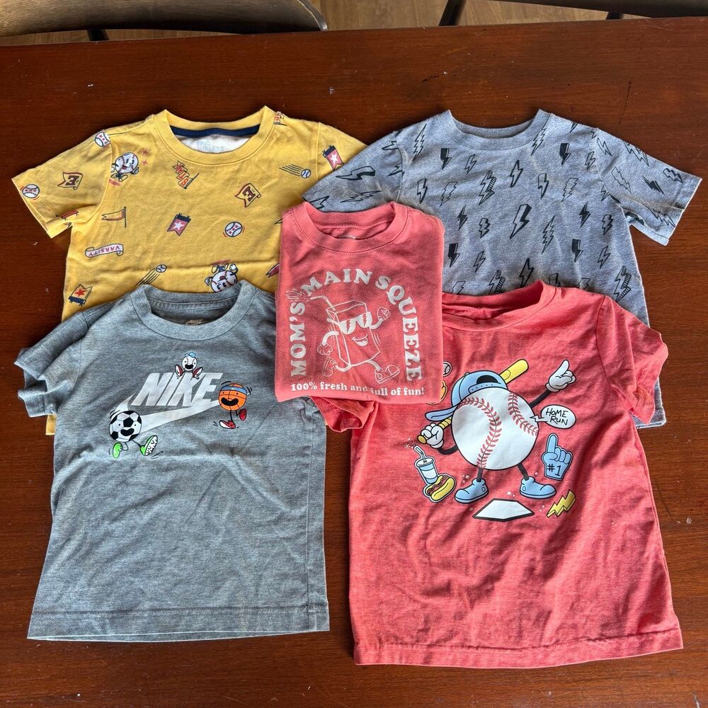 BOYS 3-4T baseball , NIKE graphic tee lot